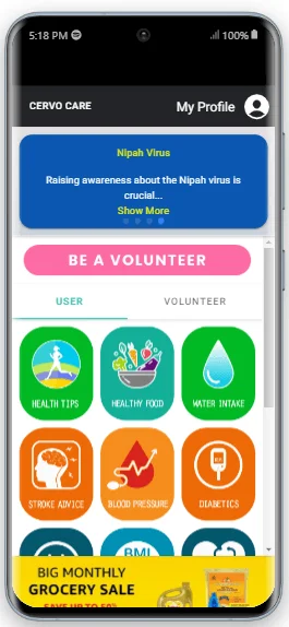 Cervo Care App